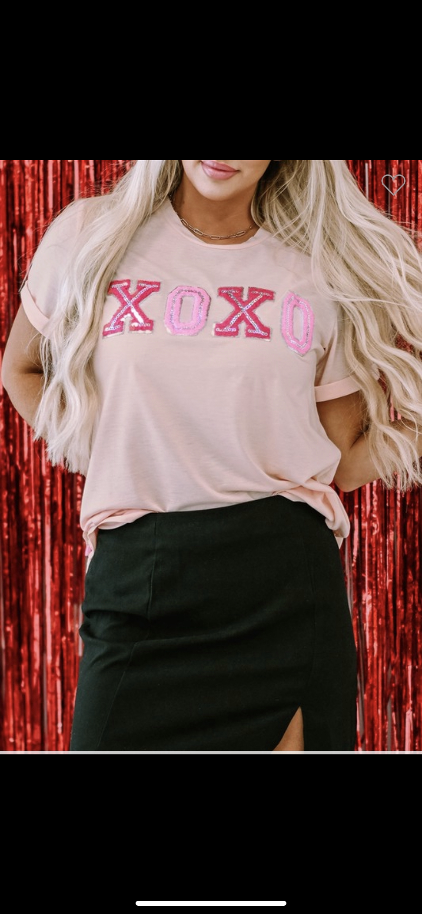 Xoxo tee